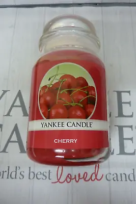 Yankee Candle Cherry Large Jar - Retired 2016 Limited Edition • £19.79