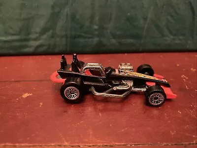 Vintage Hot Wheels Super Modified Race Car Black & Red Diecast  Mattel 1997 • $10