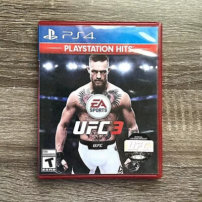 EA Sports UFC 3 [PlayStation Hits] (Sony PlayStation 4) 2018; CIB Complete • $14.95