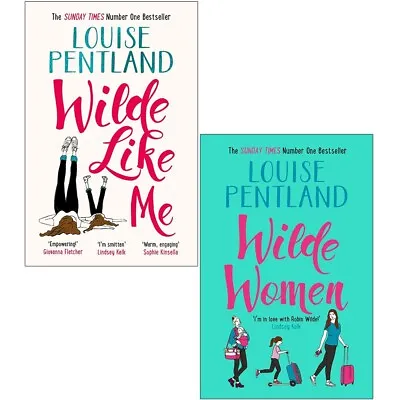 Robin Wilde Series 2 Books Set By Louise Pentland (Wilde Like Me Wilde Women) • £11.99