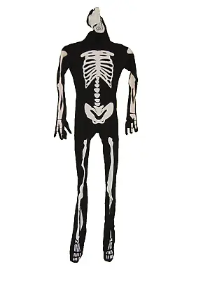 MORPH Costumes Kids L Arge Age 10-12 Glow In Dark Skeleton Height 4' - 4’ 6  New • $18.90