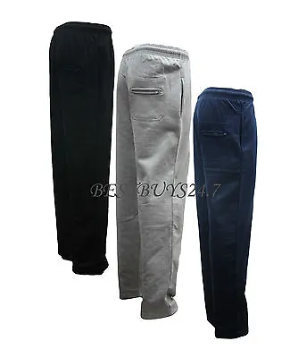 Mens Fleece Jogging Trouser Joggers Tracksuit Bottoms BIG SIZES ~ S To 8XL New • £11.99