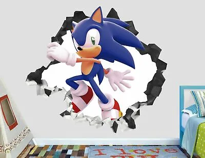$24.46 • Buy Sonic The Hedgehog Adventure Custom Wall Decals 3D Wall Stickers Art AH122