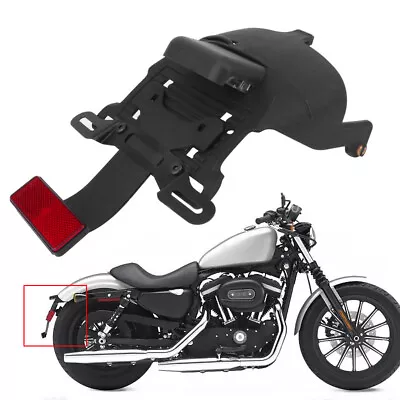 Fender Mudguard License Plate Light For Harley Sportster XL 883 1200 2004-Up • $38.99