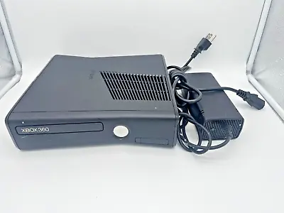 $49.99 • Buy Microsoft Xbox 360 Slim Black 4 GB Console And Power Supply Tested And Works