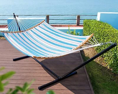 Zupapa Hammock With Stand 450lbs For 2 Person W/Carrying Case Outdoor Patio Use • $118.99
