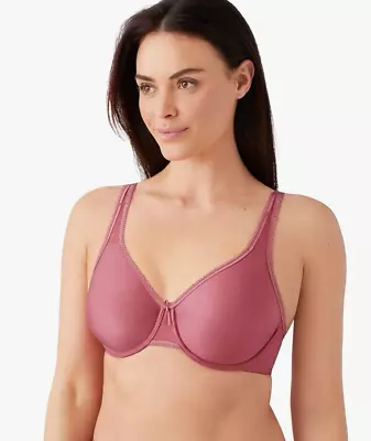 Wacoal 36DDD Basic Beauty Full Figure Seamless Bra NWOT 855192 Rose Wine • $23.20