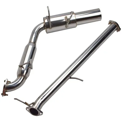 For 1989-1997 Mazda Miata MX-5 Eunos 1.6/1.8L Stainless Catback Exhaust Muffler • $156