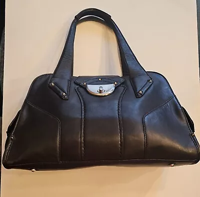 Botkier Black Leather Handbag Excellent Condition • $20