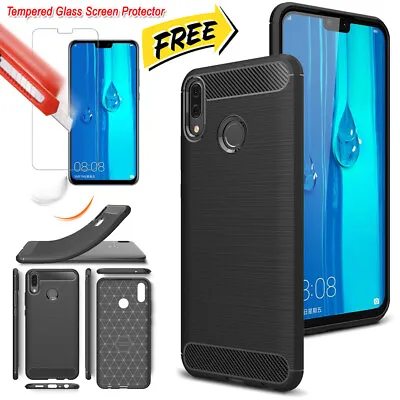 For HUAWEI Y9 Prime 2019 Shockproof Heavy Duty TPU Back Cover Anti Knock Case • $4.49