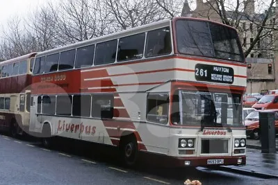 Bus Photo - Liverbus B693BPU Leyland Olympian Coach ECW Ex Eastern National • £1.19