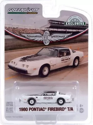 1:64 GreenLight Hobby Exclusive 1980 Firebird Turbo T/A Indy 500 Pace Car • $6.99