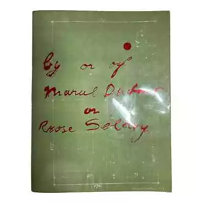 Marcel Duchamp: A Retrospective Exhibition (Pasadena Art Museum 1st Ed. 1963) • $800