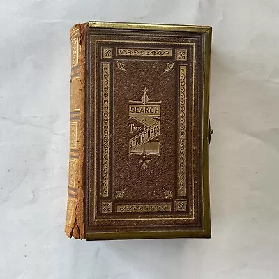 Holy Bible: Search The Scriptures. Leather Bound (F958) • £10