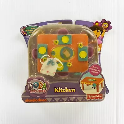 Fisher Price Dora The Explorer Kitchen Dollhouse Building Set • $14.99