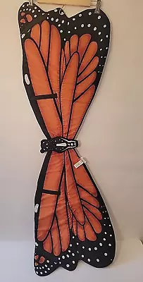 Adventure Planet Orange Monarch Butterfly Costume Dress Up Wings 47  Wingspan • $25