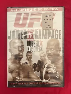 UFC 135: Jones Vs. Rampage (DVD 2011 2-Disc Set) NEW SEALED • $15