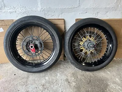 Husqvarna 501 / 601 Supermoto Fr-Rr Wheels Complete Ktm Gas Gas • $900