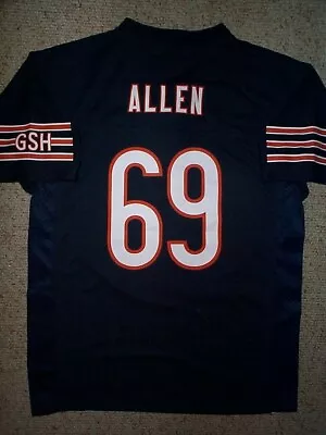 ($55) Chicago Bears JARED ALLEN Nfl Jersey YOUTH KIDS BOYS CHILDRENS (L-LARGE) • $19.94