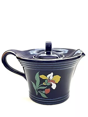 Hall BLUE BLOSSOM TEAPOT W/HOOK LID - 1995 Limited Edition • $90