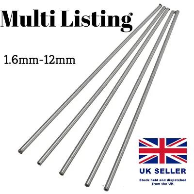 £5.35 • Buy 2-12mm Stainless Steel 304 Tube Pipe Model Arts Craft RC Tubing Round DIY 250mm 