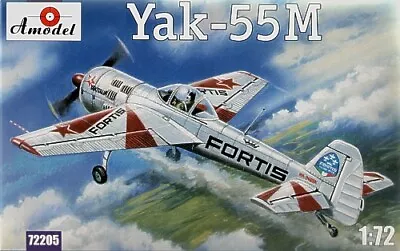 Amodel 72205 Yak 55 M Aircraft Scale 1/72 Hobby Plastic Kit NEW • $13.74