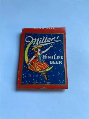 1930's John Deisberg MILLER High Life Phone 34 Nekoosa WI EMPTY Matchbook • $34.99