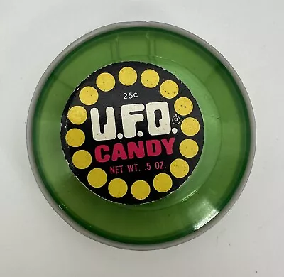 1978 Breaker Confections UFO Candy 25c Green No Candy Flying Saucer Good Cond • $14.99