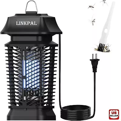 Mosquito Fly Bug Insect Zapper Killer Indoor Outdoor Electronic Light Trap Lamp • $29.98