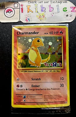 $229.99 • Buy 2016 SEALED Charmander 9/108 VHTF Awesome Swirl TOYS R US Stamped Pokémon Card!