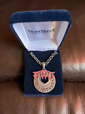 Montana Silversmith Girls With Guns NIB Bullet Hole Necklace • $25.99