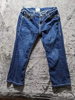 L.A. Idol Capri Jeans Women's Size 11 Dark Wash  • $16.97