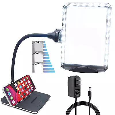 Magnifying Glass With Light And Stand-Magnifier Lamp For Reading & Close Work • $19.95