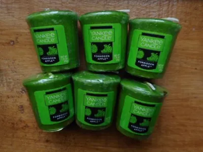 Yankee Candle Rare Retired 6 Halloween Samplers Forbidden Apple • £15.99