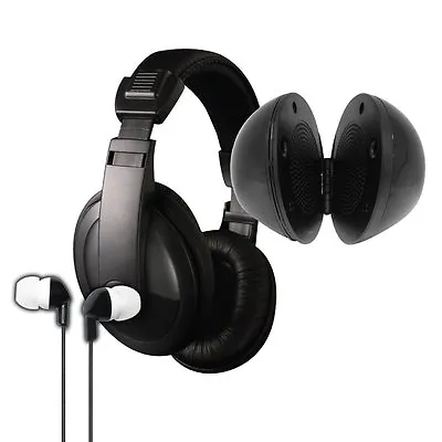 VIBE SOUND VS-0800-Ultimate Audio Three Pack Combo - Black () • $12