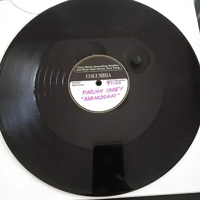 Mariah Carey -  The Roof  /  Breakdown  Acetate Record RARE • $400