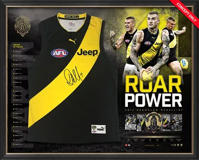 $995 • Buy Dustin Dusty Martin Ltd Ed Afl Approved 2017 Brownlow Medallist Jersey Jumper