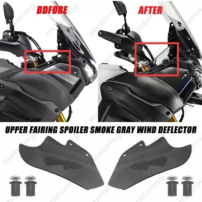 Upper Baffle Smoke Gray Wind Deflector Type For Yamaha XT1200Z Super Tenere 2021 • $62.69