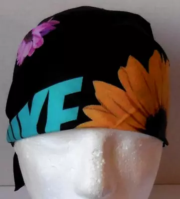 £22.23 • Buy Nike Bandana Adult Unisex Printed Black/DK Marina Blue/Washed Teal