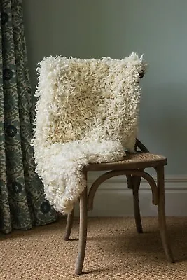Whiteface Dartmoor REAL Sheepskin Rug TOAST London Brand New • £319.99