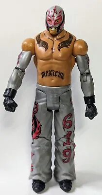 2011 Mattel WWE Rey Mysterio Jr Wrestling Action Figure Silver Pants 619 6  • $7.99