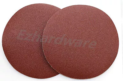 20PC 7 (180mm)SANDING DISCS SAND PAPER ADHESIVE 60GRIT DRY WALL SANDER • $22.80