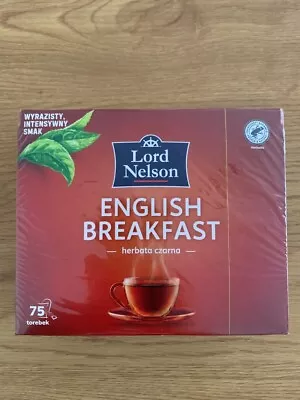 Black Tea  Lord Nelson ENGLISH BREAKFAST  ( 75 Pack X 175 G ) • $9.99