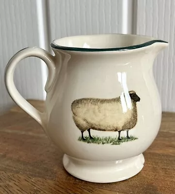 Vintage Cloverleaf Farm Animals - Creamer Jug Cow Sheep Earthenware - *Damage • £7