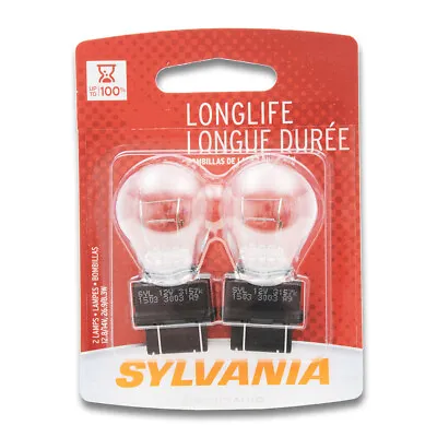 Sylvania Long Life - 2 Pack - 3157LL Light Bulb Brake Tail Turn Signal Side Sz • $6.31