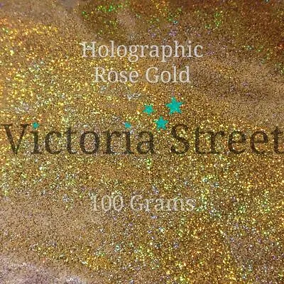 Victoria Street Glitter 100g In Holographic - Premium Quality Hologram Craft • £4.49