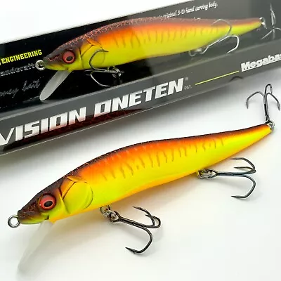 Megabass Vision Oneten 110 Jerkbait: AKA Tora • $22.45