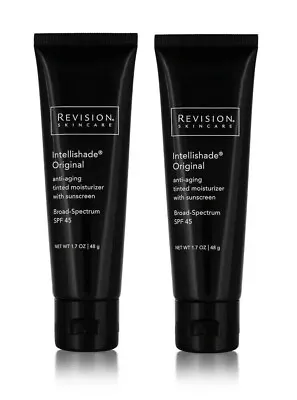 2x Revision Intellishade Original SPF 45 1.7 Oz. Facial Moisturizer EXP 10/2023 • $19.90