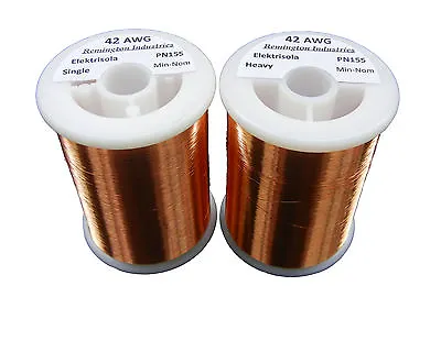 Pickup Winders Kit #1 - 42 & 42 Heavy AWG Enameled Copper Magnet Wire - 1.0 Lbs • $120.04