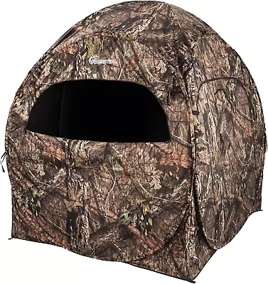 Doghouse Ground Blind With Backpack Carrying Case 2 Man Easy Up Deer Blind Stand • $116.99